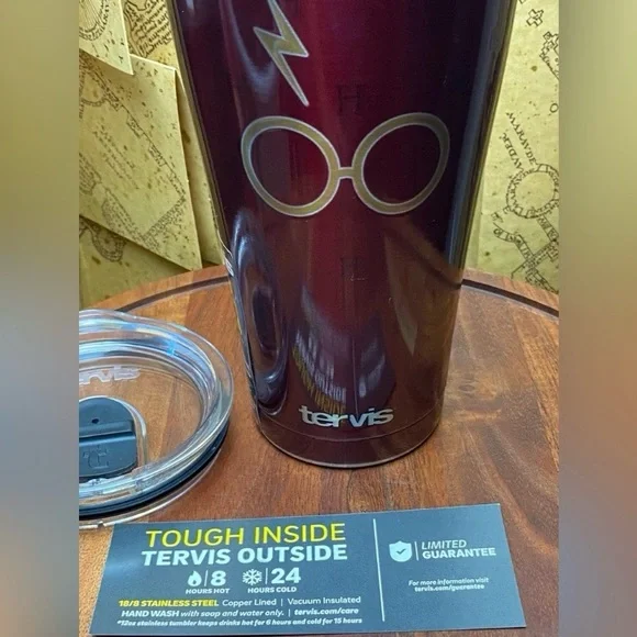 ⚡ Gryffindor House Pride Bundle - Tervis Tumbler, Keychain & Patch⚡ - Picture 10 of 12